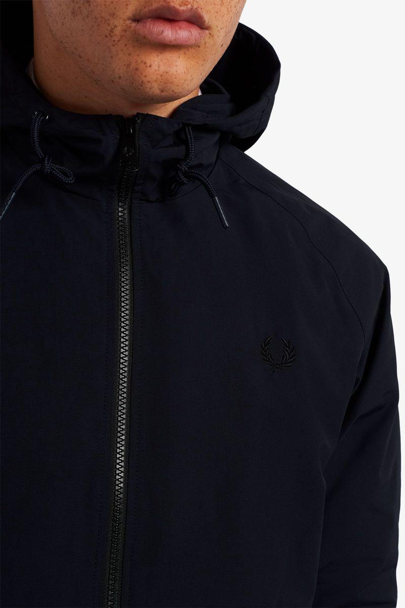 Navy Fred Perry Colour Block Sailing Men's Jackets | PH 1186MQZA